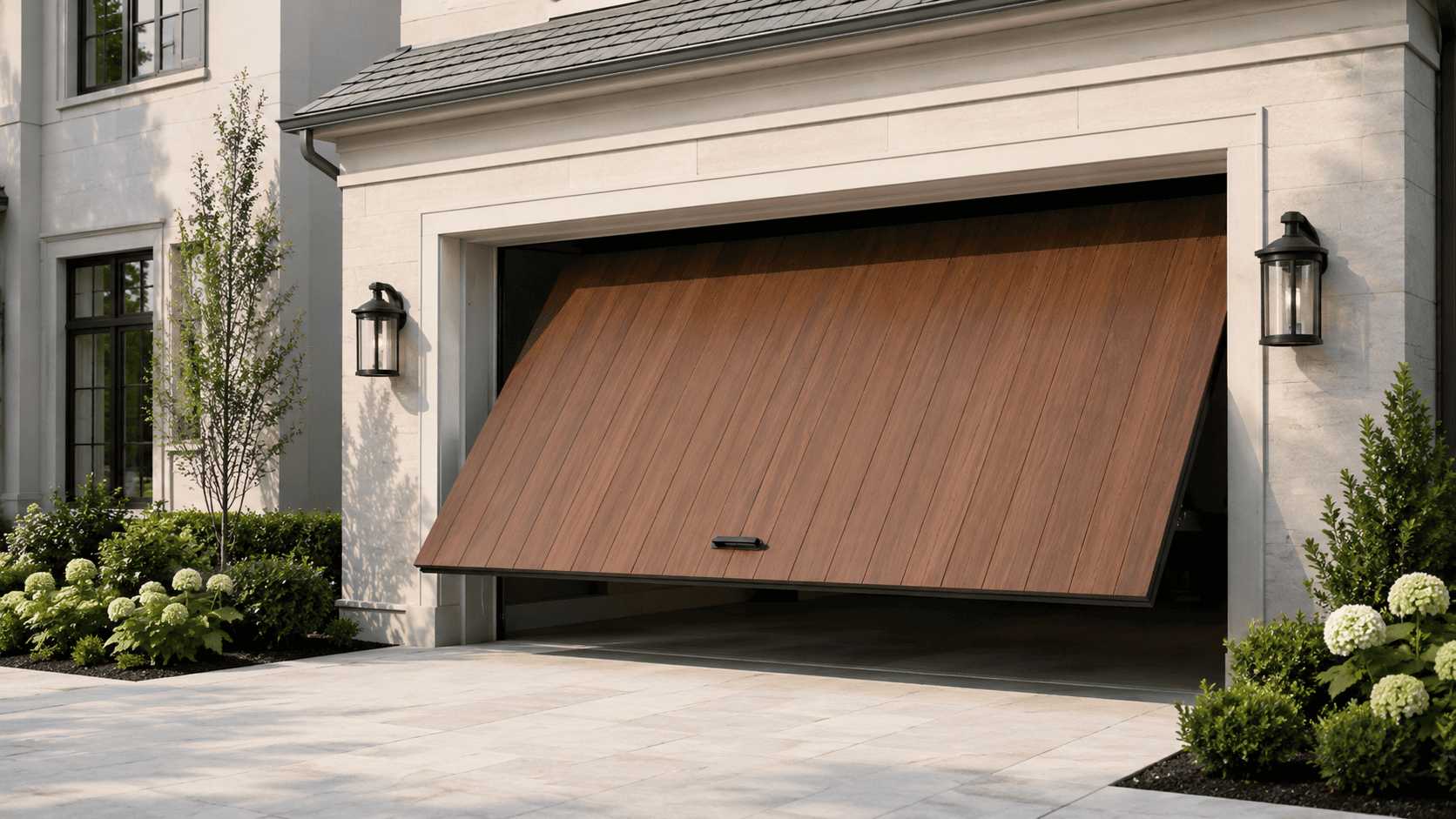 Garage door repair in progress — Melbourne